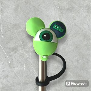 BOGO!! BUNDLE For Discount! Brand New Mickey Ears Monsters Inc. Straw Cover!